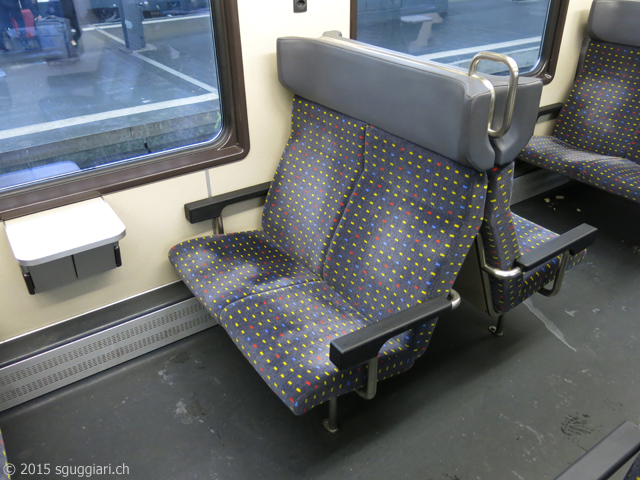 Interni SBB EW IV, 2a classe